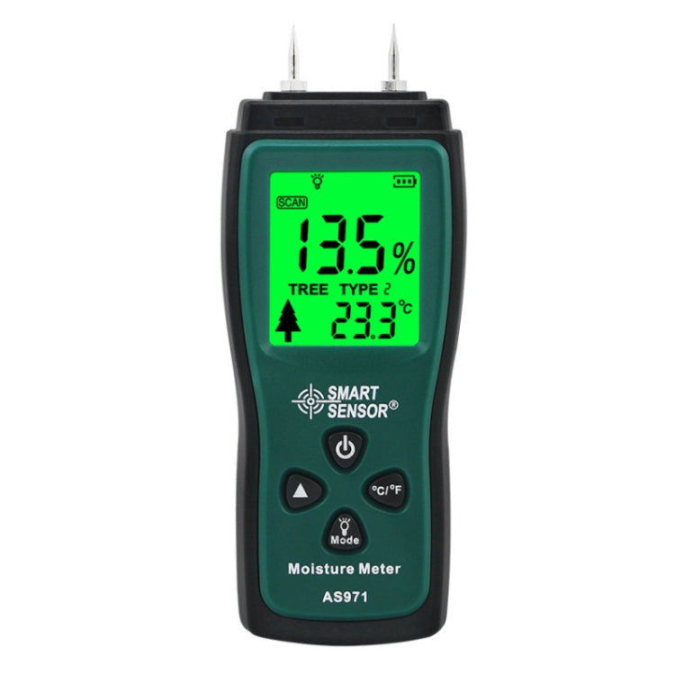 Smart Sensor AS971 Tester del contenuto di umidità per la produzione di mobili in legno Smart Sensor AS971 Tester del contenuto di umidità per la produzione di mobili in legno